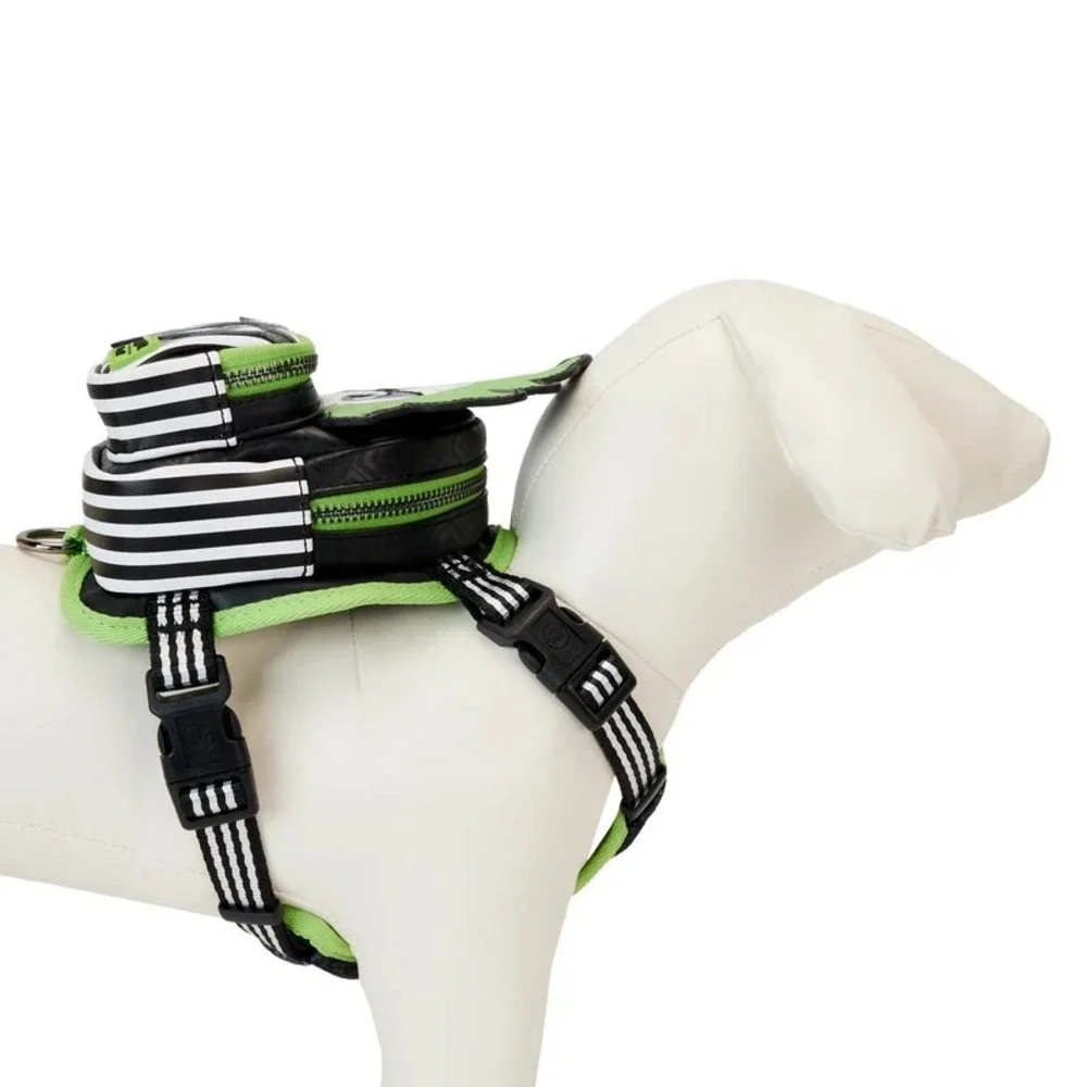 Loungefly‎ Beetlejuice Cosplay Mini Backpack Size Medium Dog Harness